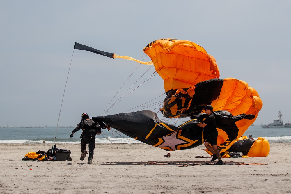 Golden Knights land at Atlantic City Air Show