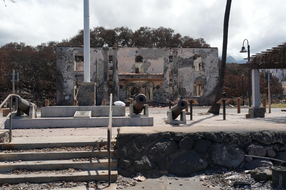 Wildfire Damage in Lahaina