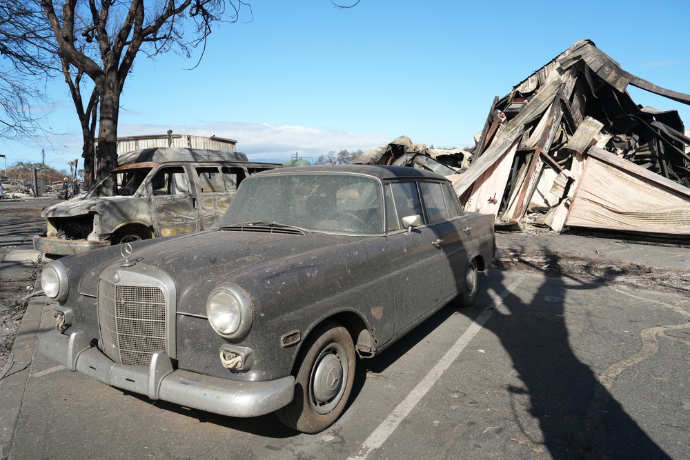 Wildfire Damage in Lahaina