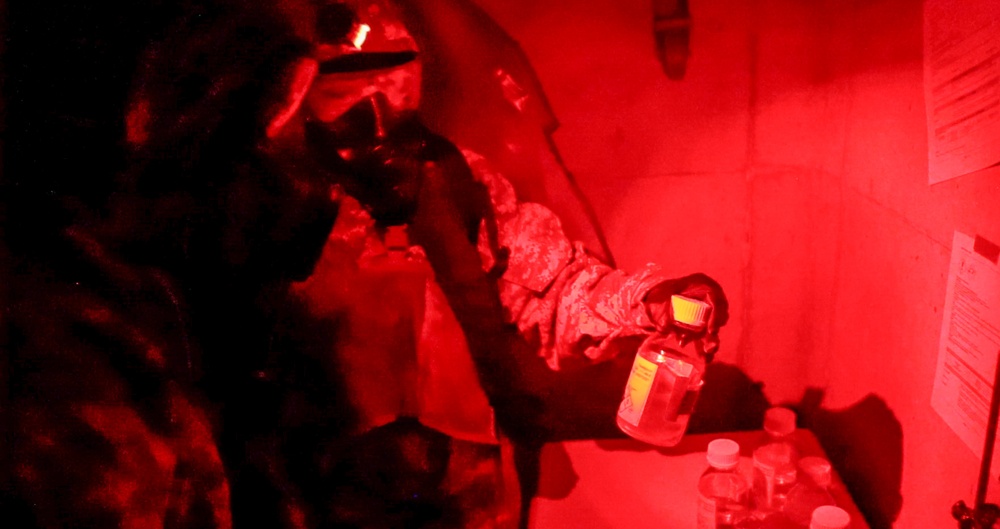 CBRN Soldiers Train during Operation Lethal Eagle III