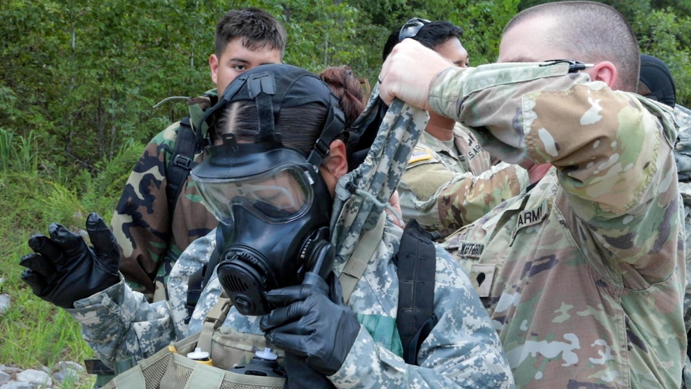 CBRN Soldiers Train during Operation Lethal Eagle III