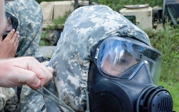 CBRN Soldiers Train during Operation Lethal Eagle III
