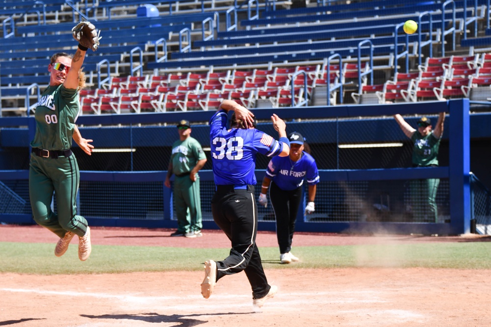 Play how you fight: Armed Forces softball championship