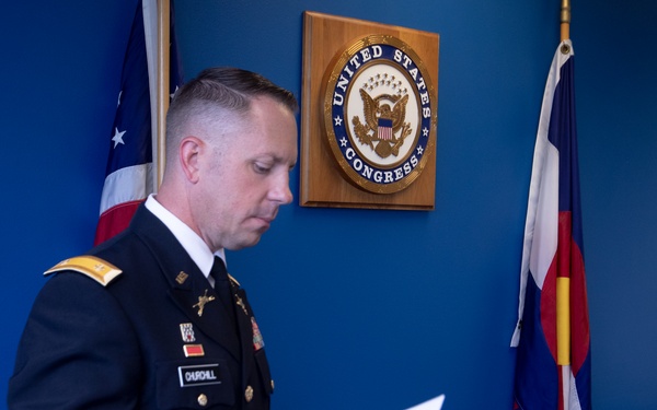 WWII KIA Pfc. Simon Cardenas posthumous ceremony