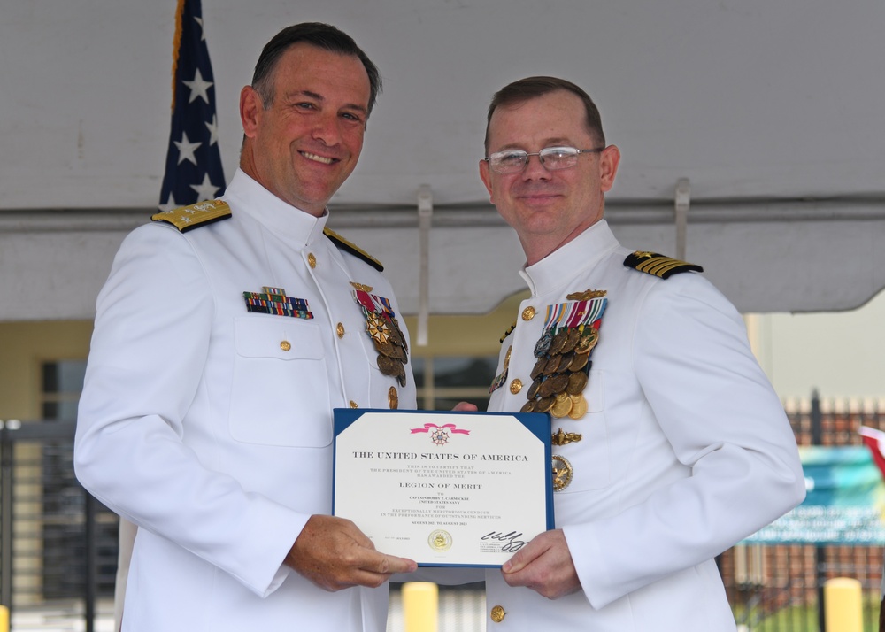 NCTAMS LANT Holds Change of Command