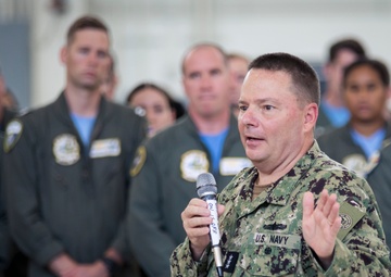 CNP Speaks to VP-9 at NAS Whidbey Island