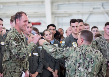 CNP Speaks to VP-9 at NAS Whidbey Island