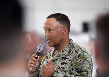 CNP Speaks to VP-9 at NAS Whidbey Island