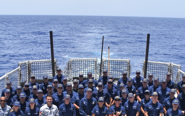U.S. Coast Guard Cutter Resolute returns home following 67-day Caribbean patrol