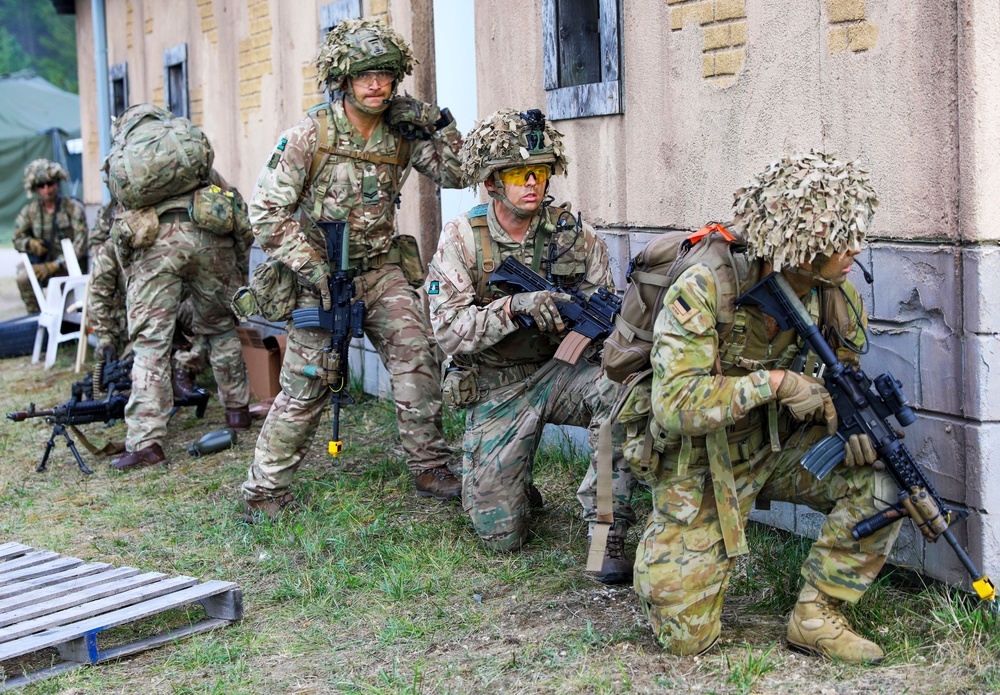 Yorkshire Regiment Trains in Michigan During Exercise Northern Strike 2023