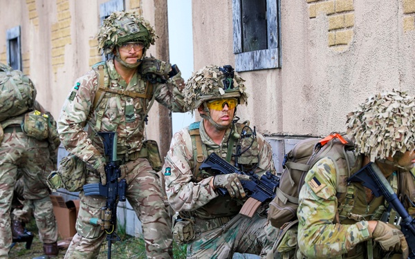 Yorkshire Regiment Trains in Michigan During Exercise Northern Strike 2023