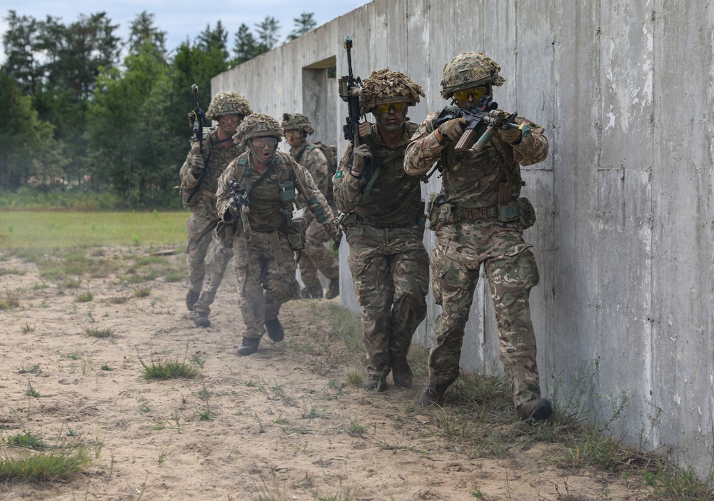 Yorkshire Regiment Trains in Michigan During Exercise Northern Strike 2023