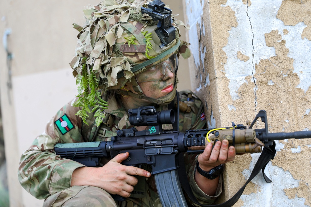 Yorkshire Regiment Trains in Michigan During Exercise Northern Strike 2023