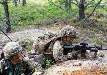 Yorkshire Regiment Trains in Michigan During Exercise Northern Strike 2023
