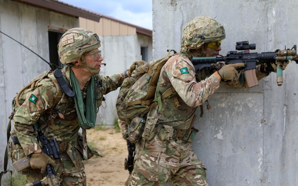 Yorkshire Regiment Trains in Michigan During Exercise Northern Strike 2023