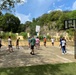 U.S. Coast Guard Cutter Resolute volunteers at an orphanage in the Dominican Republic