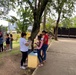 U.S. Coast Guard Cutter Resolute volunteers at an orphanage in the Dominican Republic