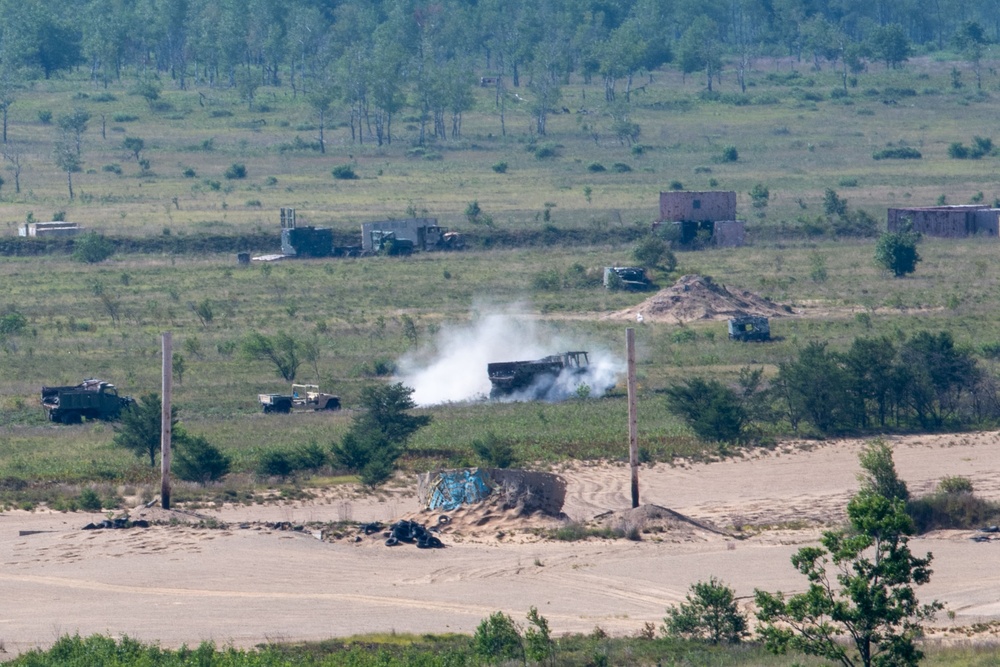 A-10 Warthogs Train at Steelgate