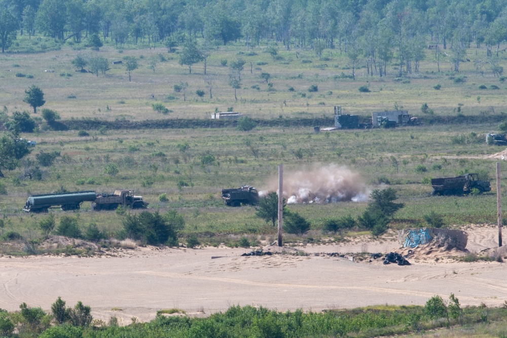 A-10 Warthogs Train at Steelgate