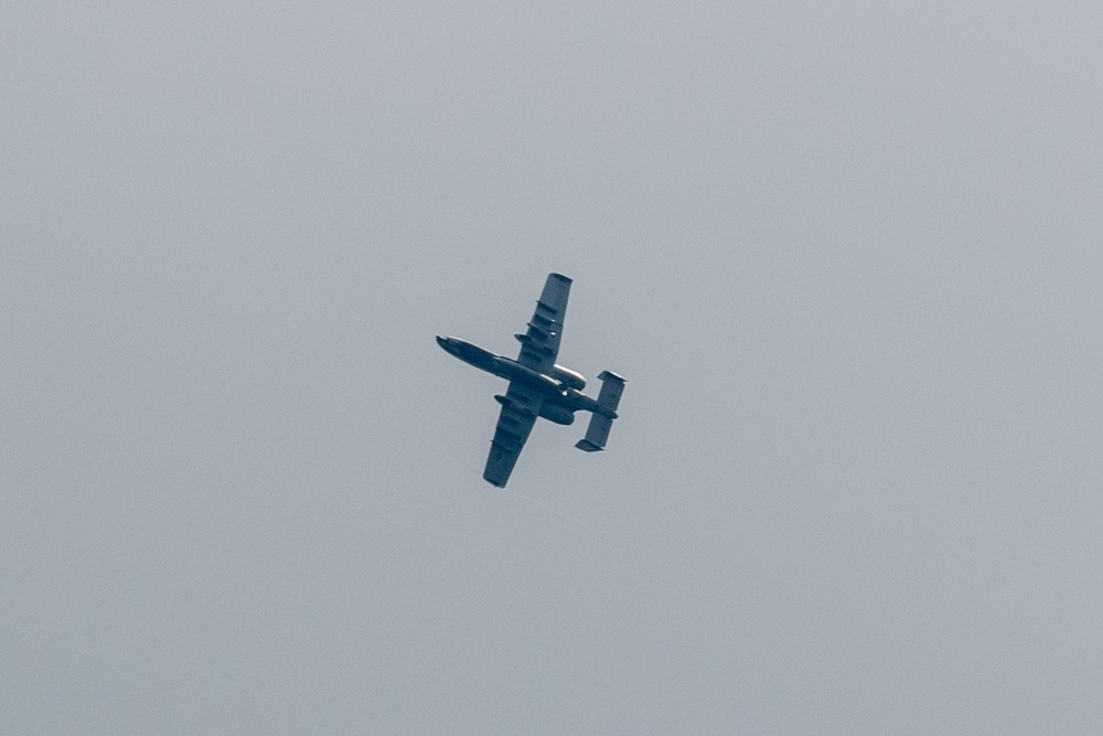 A-10 Warthogs Train at Steelgate