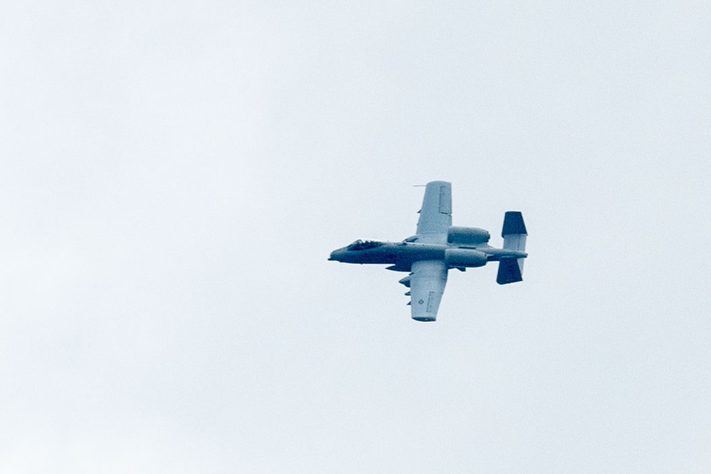 A-10 Warthogs Train at Steelgate