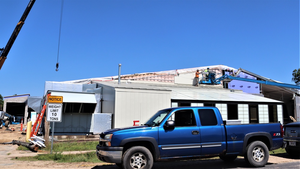 Renovation of Fort McCoy's Rumpel Fitness Center