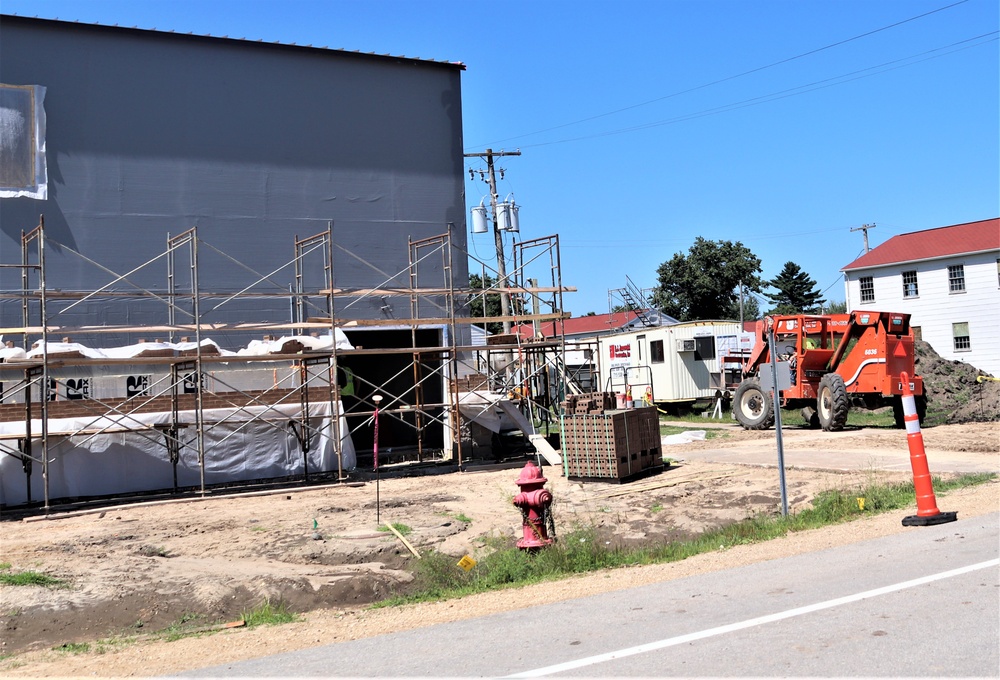 Renovation of Fort McCoy's Rumpel Fitness Center