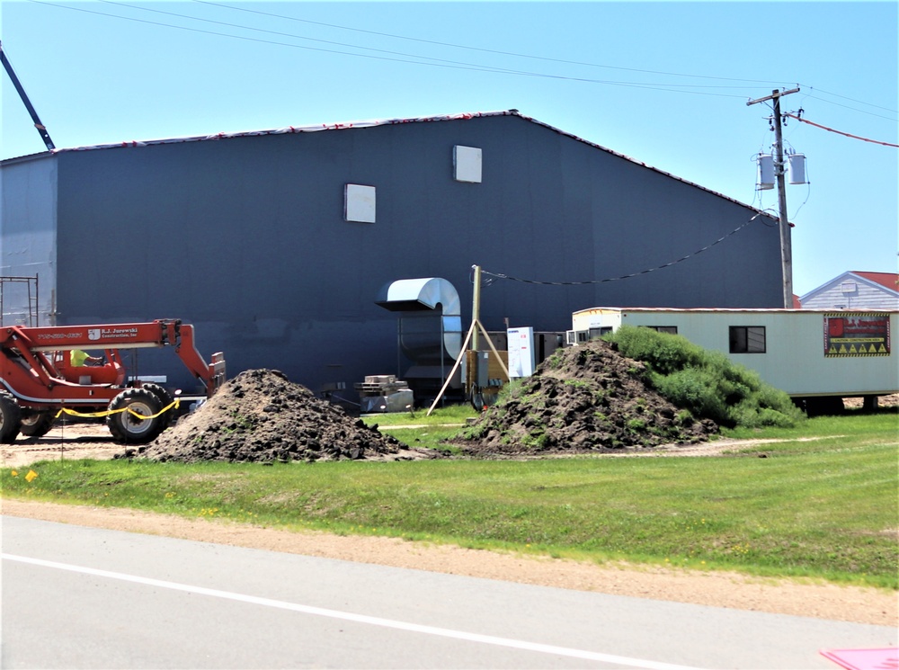 Renovation of Fort McCoy's Rumpel Fitness Center