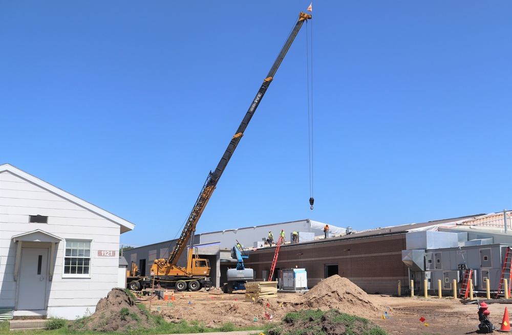 Renovation of Fort McCoy's Rumpel Fitness Center