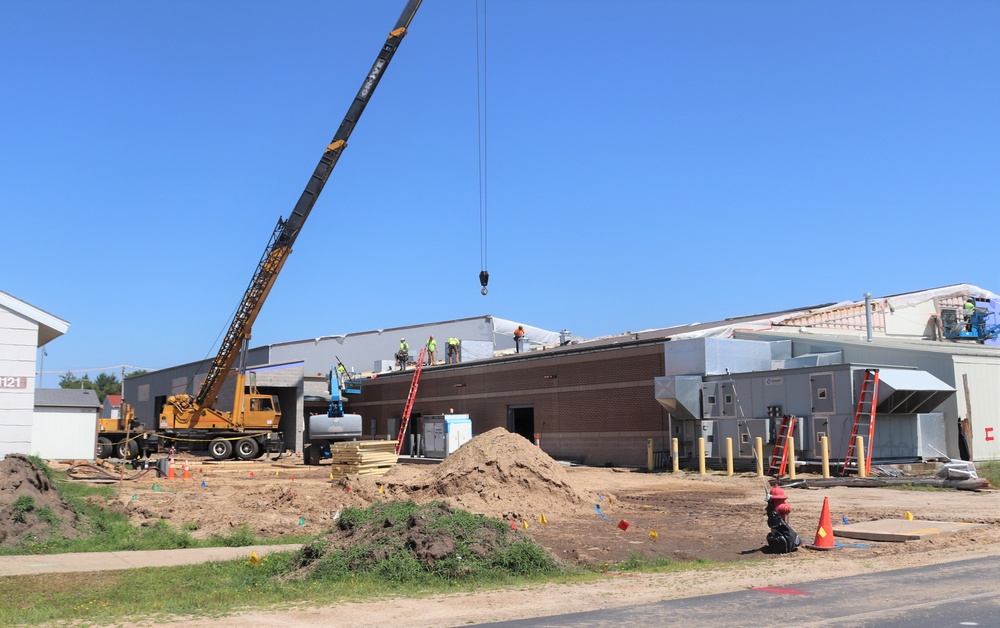 Renovation of Fort McCoy's Rumpel Fitness Center