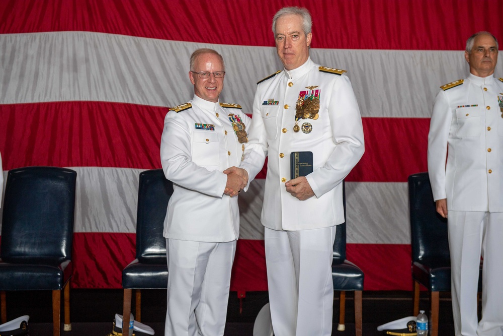 CNAL Change of Command Ceremony