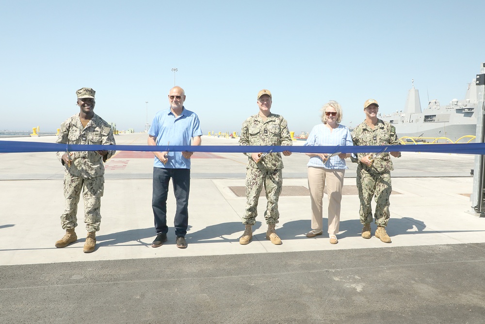 NAVFAC Southwest Completes New Pier at Naval Base San Diego