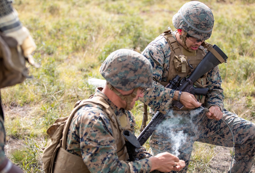 Marines demolition range Northern Strike 23