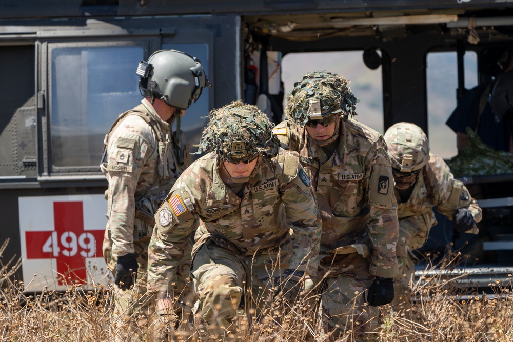 Fuerzas Amigas exercise lifts off in Camp Pendleton