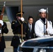 Japan's Prime Minister arrives at Joint Base Andrews