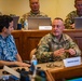 Senator Brian Schatz Visits JTF Command in Support of Maui Recovery Efforts