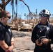 FEMA Associate Administrator Bink Surveys Hawaii Wildfire Damage