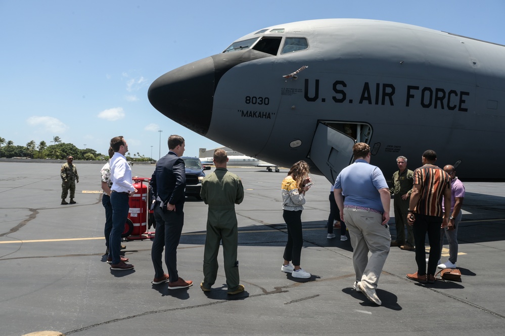 STAFFDELs visit Team Hickam