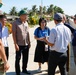 Pacific Partnership 2023 HA/DR Team and DARD Visit Sea Wall