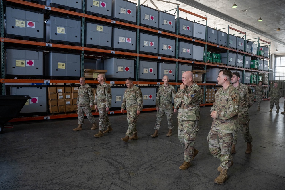 Brig. Gen. Harrell visits 15th MDG