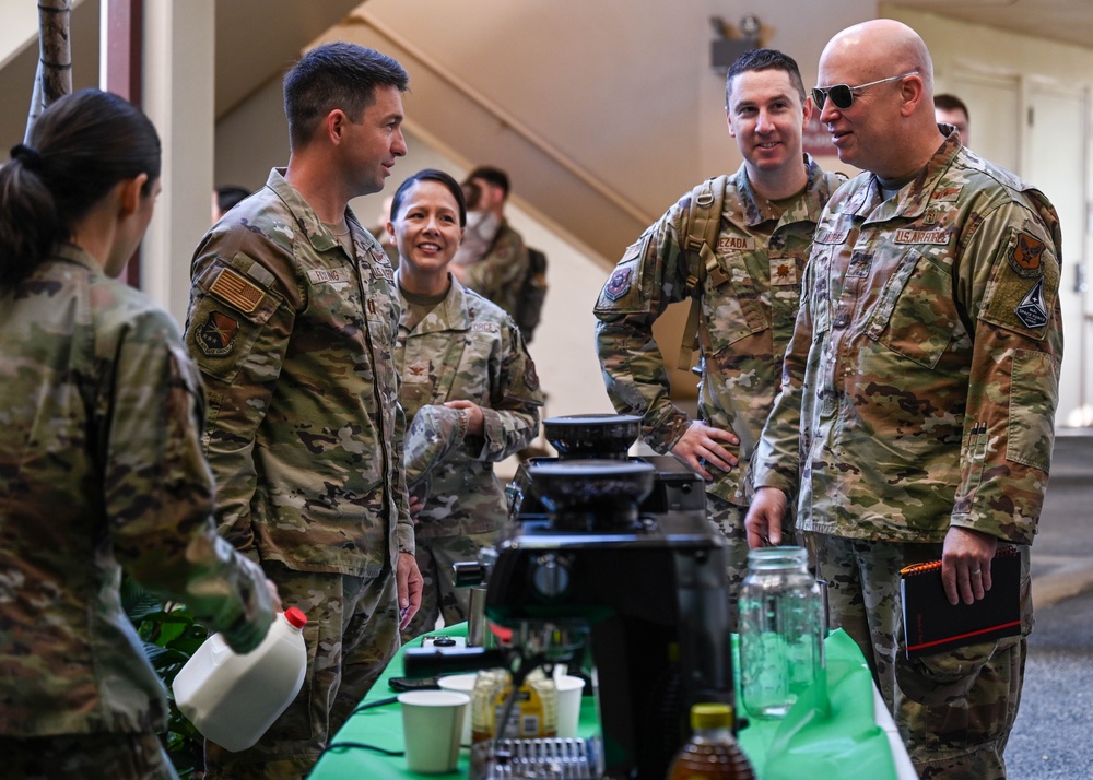 Brig. Gen. Harrell visits 15th MDG