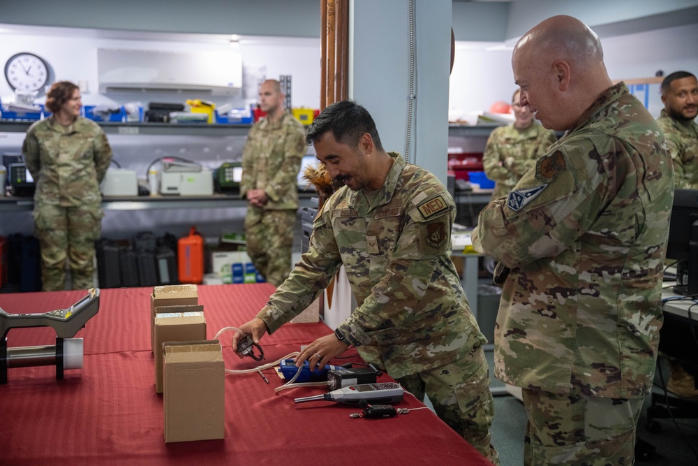 Brig. Gen. Harrell visits 15th MDG