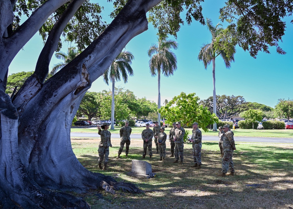 Brig. Gen. Harrell visits 15th MDG