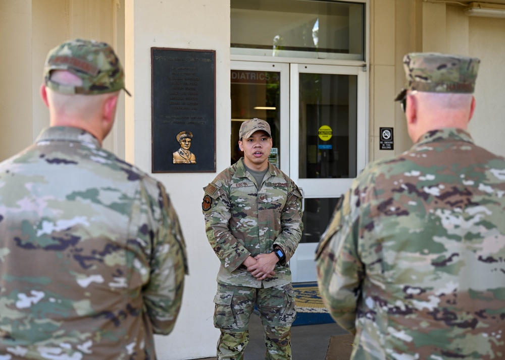 Brig. Gen. Harrell visits 15th MDG