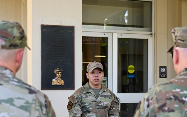 Brig. Gen. Harrell visits 15th MDG