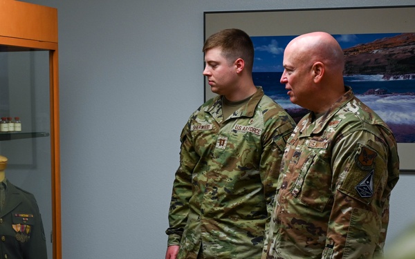 Brig. Gen. Harrell visits 15th MDG