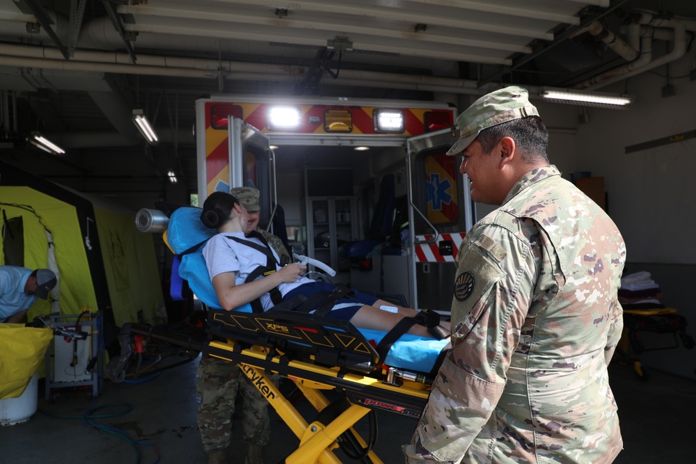 Fort Belknap Reservation EMS training