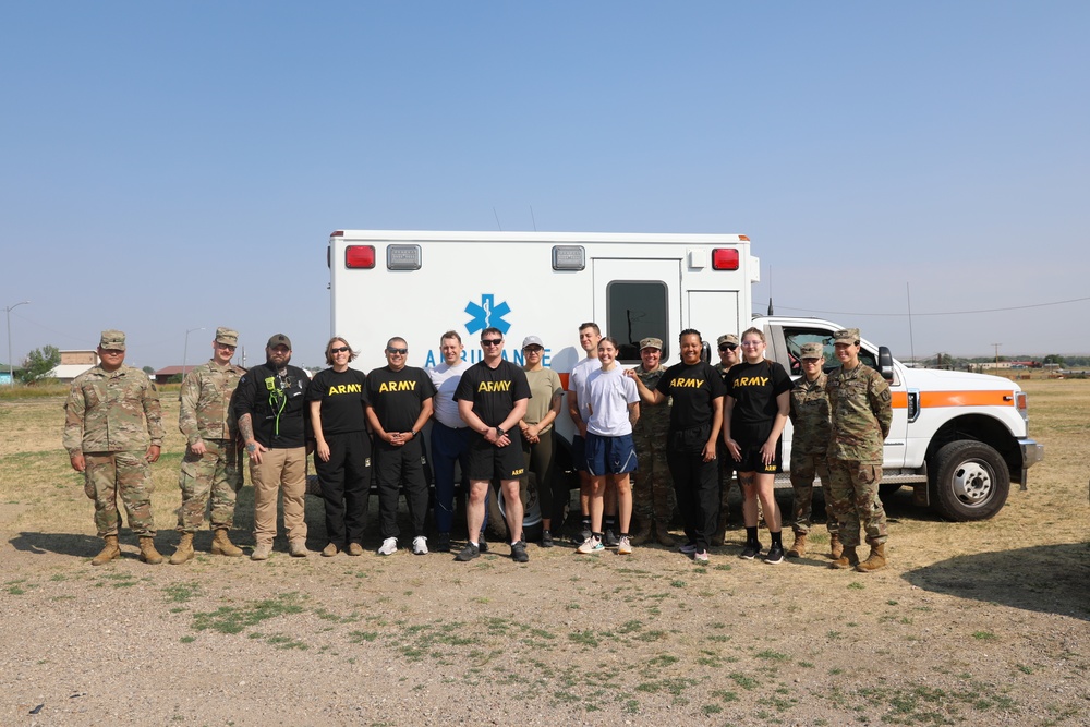 Fort Belknap Reservation EMS training