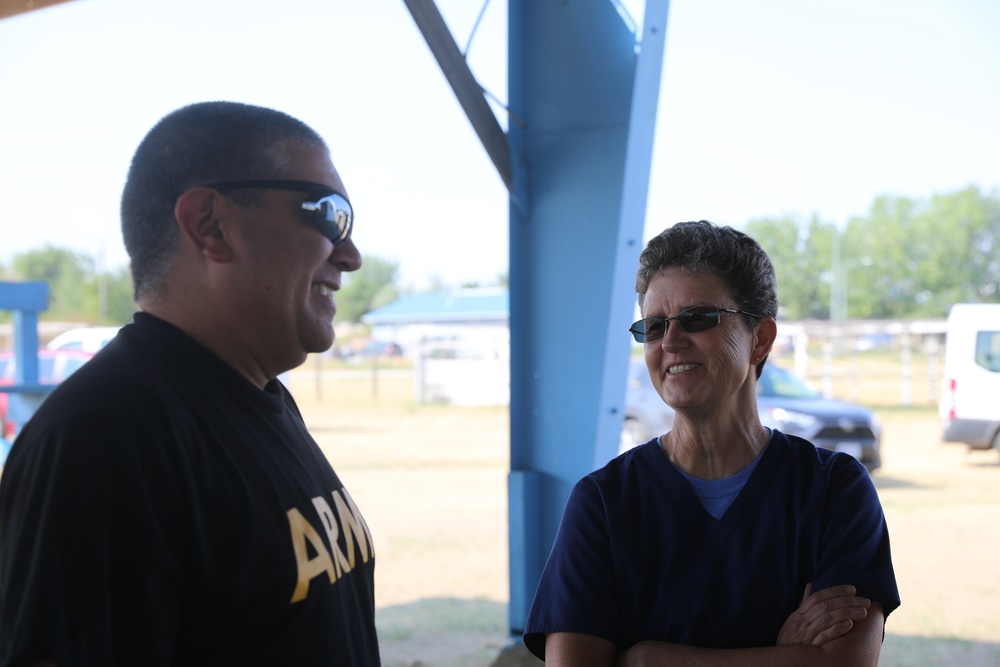 Fort Belknap Reservation EMS training