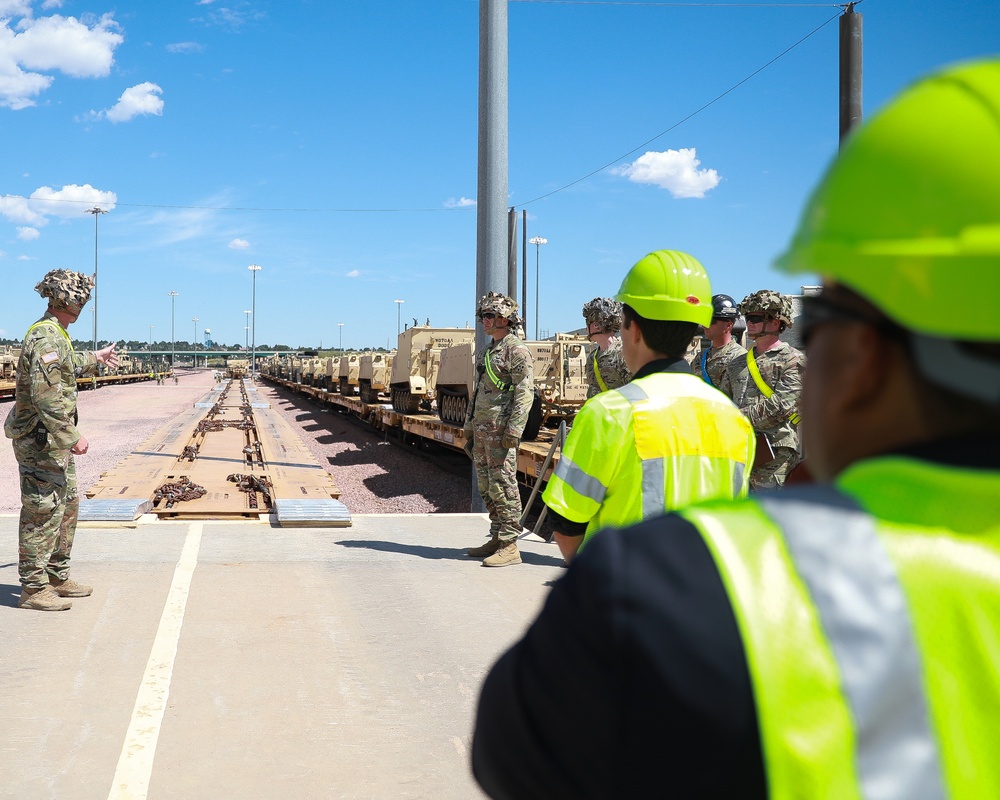 Fort Carson Senate Staff Delegation Tour